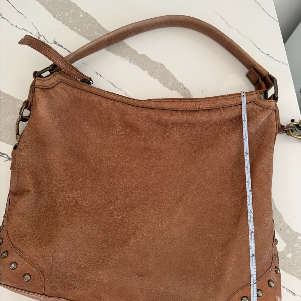 Frye Tan Leather Hobo Bag - Picture 8 of 10